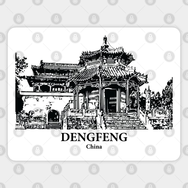 Dengfeng - China Magnet by Lakeric